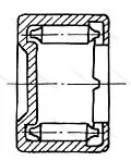 Подшипник  694701 размер 12,7x17,46x15,88