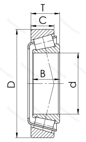 Конический роликовый подшипник 7226 (30226) в Калининграде
