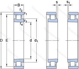 Подшипник N 1011 KTNHA/SP