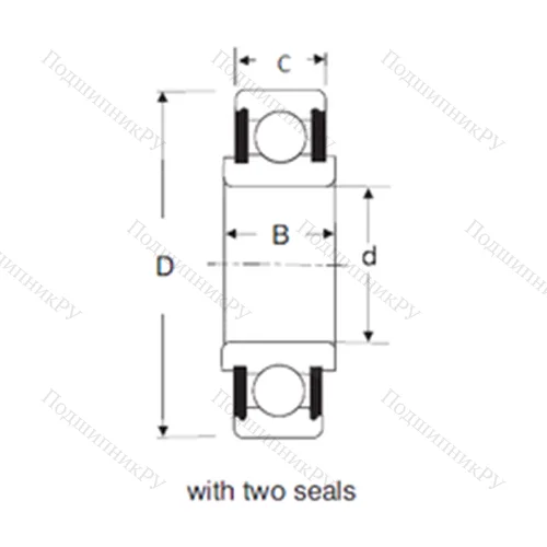 Подшипник шариковый радиальный 88013