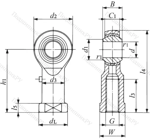 Шарнирная головка PHS 12 L в Калининграде