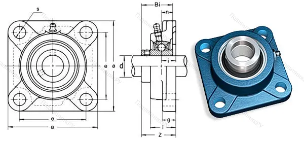 Подшипниковый узел UCF 316