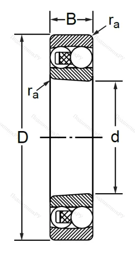 Двухрядный шариковый подшипник 1218 K в Калининграде