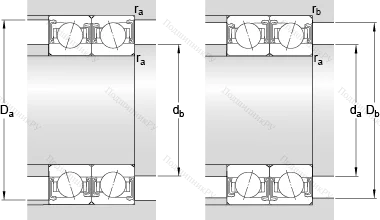 Подшипник S 7018 ACDTP/HCP 4B
