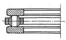 Модификация подшипника 4-9209 размер 45x73x20
