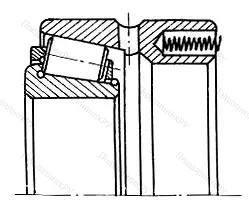 Модификация подшипника 17838Л размер 190x290x119,09 от производителя  ЕПК