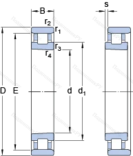 Подшипник N 1010 KPHA/SP