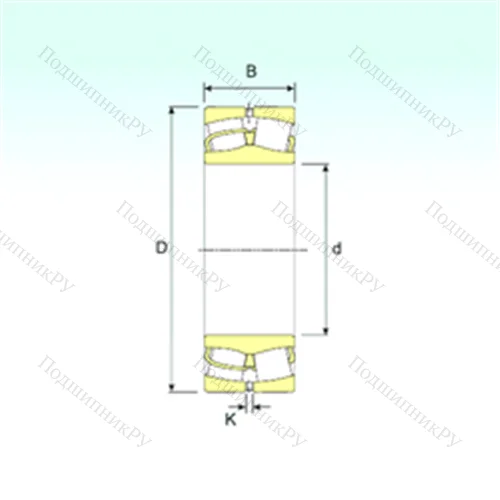 Подшипник роликовый радиальный самоцентрирующийся 22340 VA от производителя  ISB Подшипник роликовый радиальный самоцентрирующийся 22340 VA от производителя  ISB