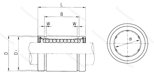 Подшипник LM 25 UU в Калининграде
