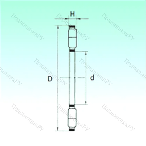 Подшипник роликовый упорный K 89328-M от производителя  NBS Подшипник роликовый упорный K 89328-M от производителя  NBS