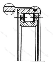 Модификация подшипника 75-1272932Р1 размер 160x220x28 от производителя  ГПЗ-4