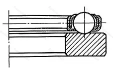 Подшипник  308904 размер 19,05x33,5x7,14