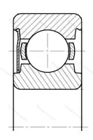 Подшипник  60112 (6012-Z) размер 60x95x18 от производителя  BBC Подшипник  60112 (6012-Z) размер 60x95x18 от производителя  BBC