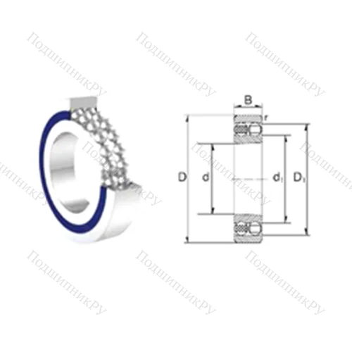 Подшипник шариковый радиальный самоцентрирующийся 1200