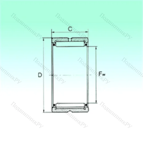 Подшипник игольчатый радиальный NK 35/20