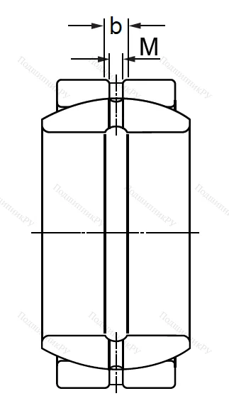 Шарнирный подшипник GE 45 ES в Калининграде