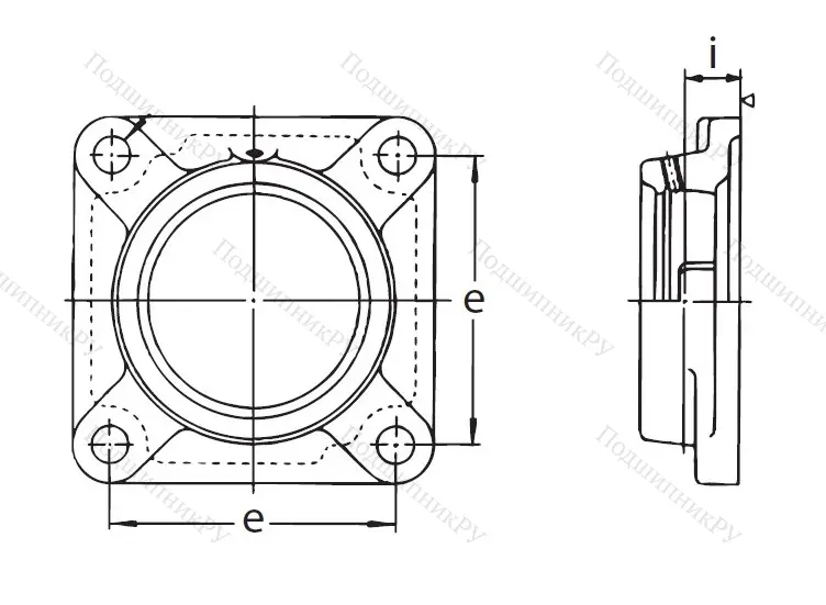 Подшипниковый корпус F 206 ASAHI в Калининграде