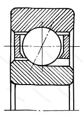 Модификация подшипника 4-7076824ЮТ размер 120x150x10 от производителя  ГПЗ-4