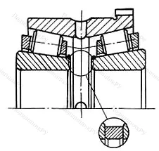 Модификация подшипника 2-697712Л размер 60x100/104,5x58