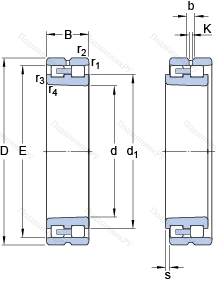 Подшипник NN 3038 K/SPW 33 в Калининграде