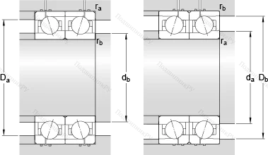 Подшипник 71908 CE/HCP 4AH 1