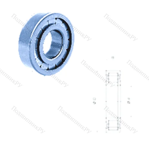 Подшипник роликовый радиальный