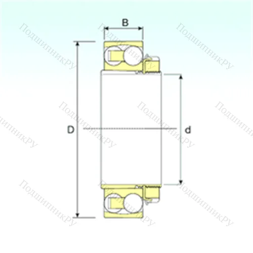 Подшипник шариковый радиальный самоцентрирующийся 2209 KTN 9+H 309