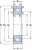 Подшипник S 71919 CB/HCP 4A