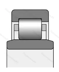 Подшипник  672826 размер 130x172x22/27