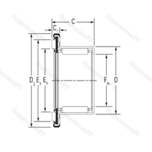 Подшипник комбинированный 712047610