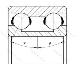 Подшипник 3220 ZZ размер 100x180x60,3 от производителя  SKF