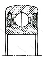 Модификация подшипника 6-1580209АМК10 размер 45x85x21