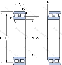 Подшипник NN 3022 TN 9/SP