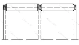 Модификация подшипника 664816Е размер 81x92x50,5 ГПЗ-13