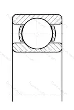 Модификация подшипника 80-903Е размер 17,7x35x7,8