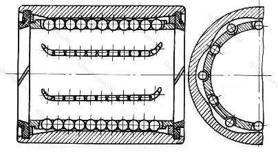 Подшипник 0601-050-00 размер 50x75x100 от производителя  STA