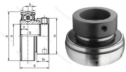 Корпусный подшипник SA 205 в Калининграде