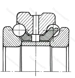 Подшипник  234709 (178909) размер 47x75x38