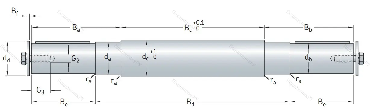 Вал  VJ-PDNB 310 в Калининграде