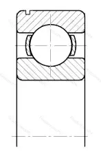 Подшипник 6216 N размер 80x140x26 от производителя  SKF