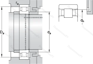 Подшипник N 1018 KTN 9/SP