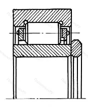 Модификация подшипника 152536ЛМ размер 180x320x86 от производителя  ЕПК