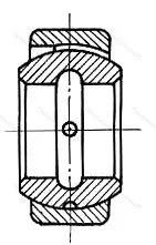 Подшипник GE 100 E размер 100x150x70/55 от производителя  SKF