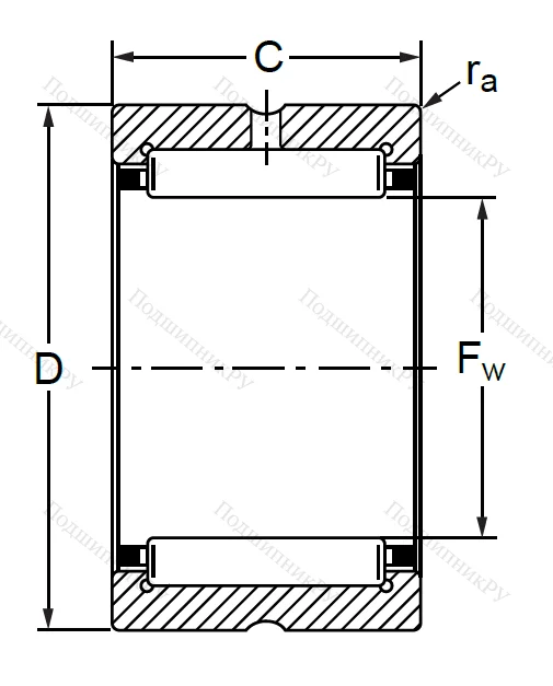 Подшипник RNA 4903 (4254903 K ГОСТ) в Калининграде