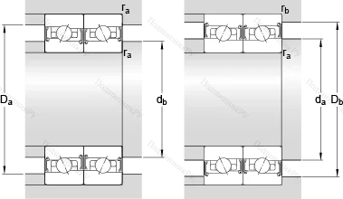 Подшипник S 71917 CB/P 4A