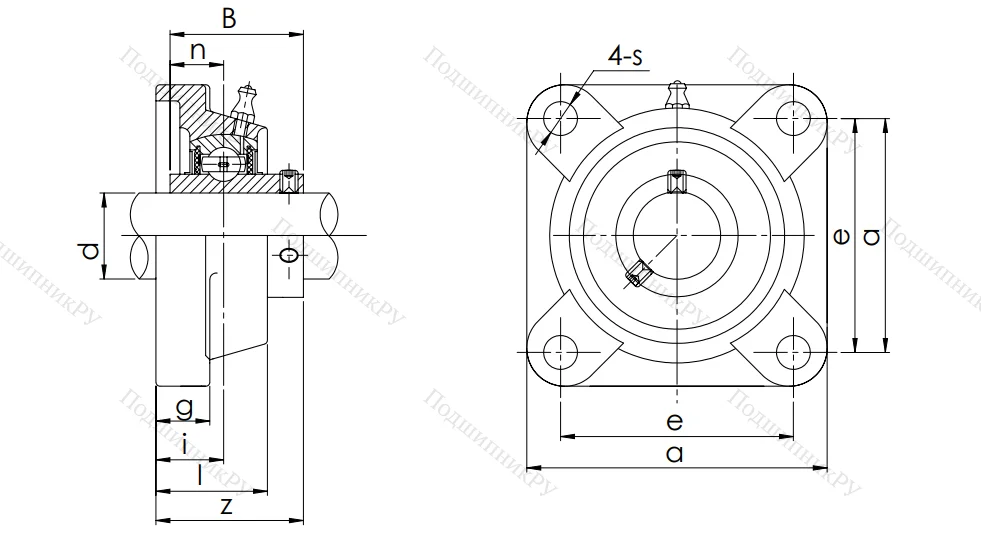 Подшипниковый узел UCF 210 Q в Калининграде