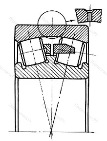 Модификация подшипника 30-3618 размер 90x190x64 от производителя  ГПЗ-11