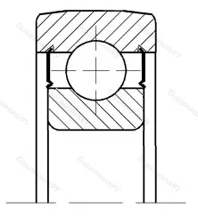 Модификация подшипника 180706К размер 30x78x28