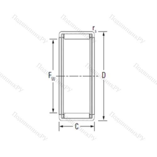 Подшипник игольчатый радиальный F-210898