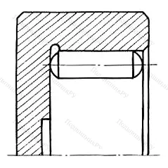 Модификация подшипника 904700К2С10 размер 10x19x10,9